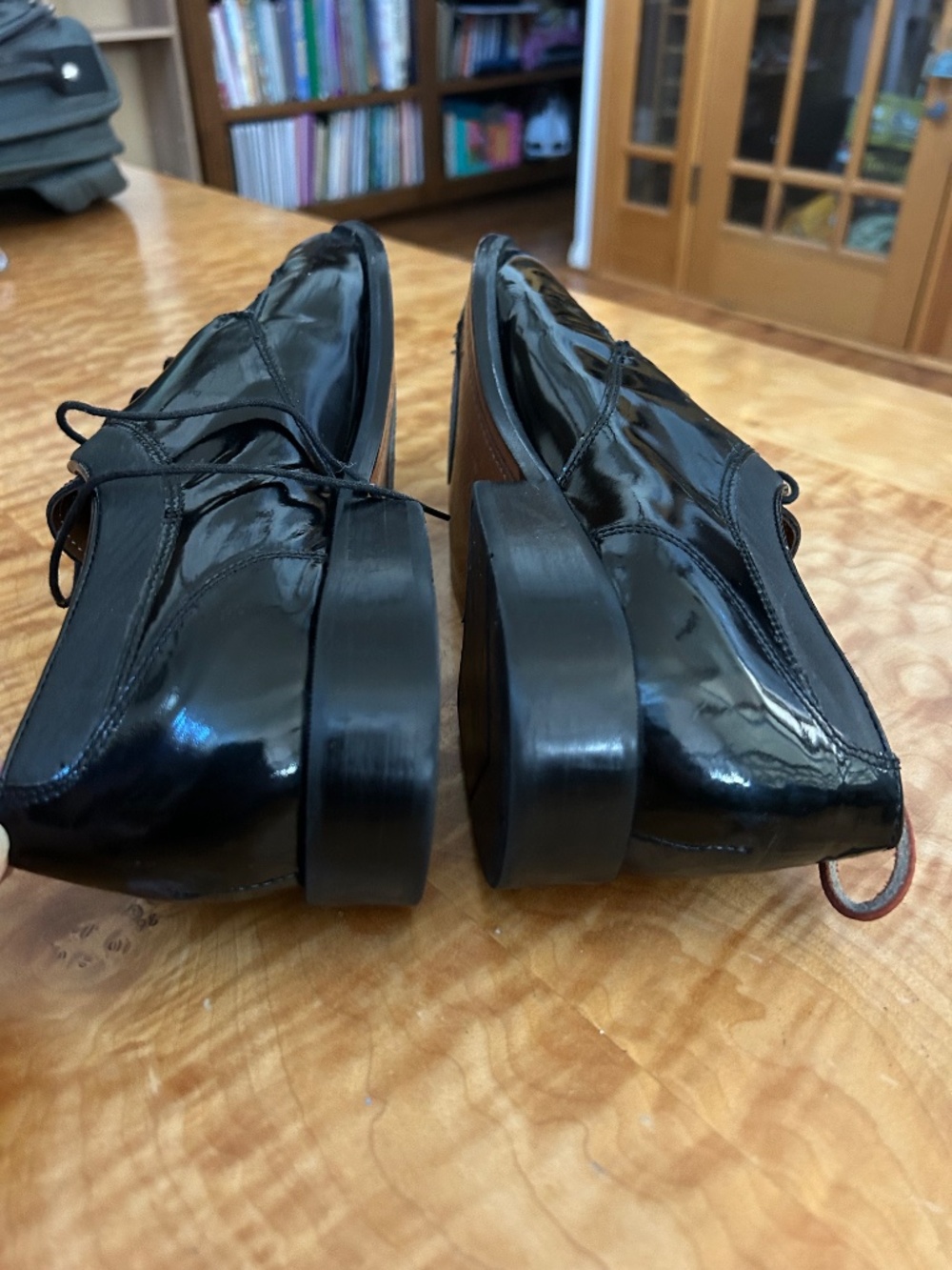 Stacy Adams Patent Leather Shoes size 10.5m for Tuxedo and other formal occasion - Picture 4 of 7